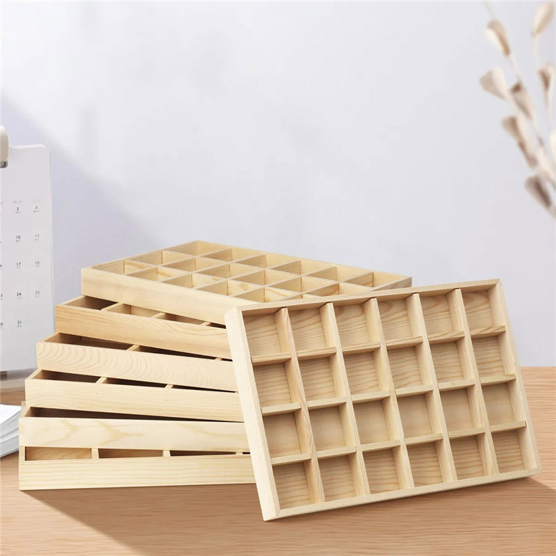 Wood Ring Blank - Wooden Jewelry Organizer Trays Earrings Ring