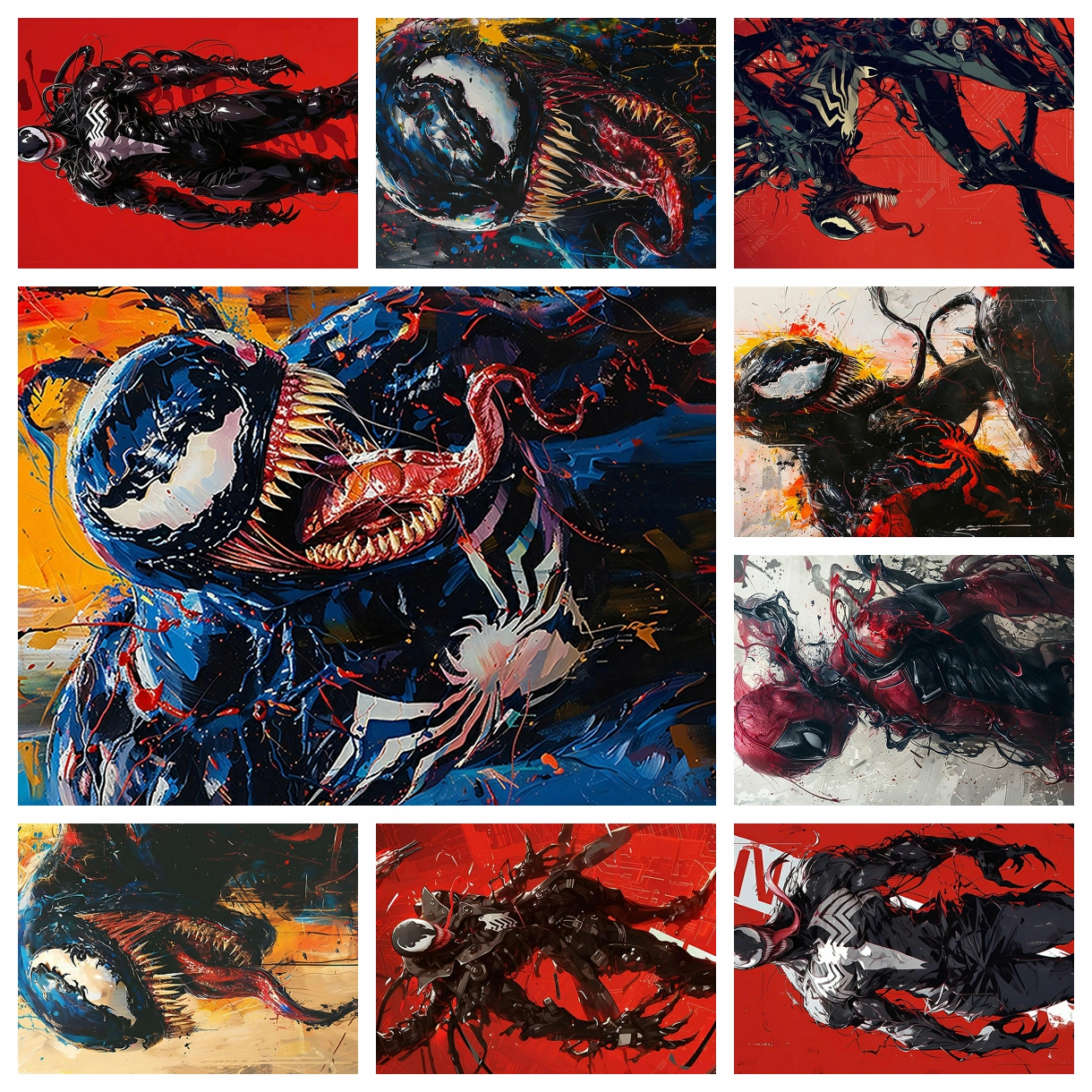 Anime Marvel venom spider-man  - Resin Craft Supplies recensie en prijs