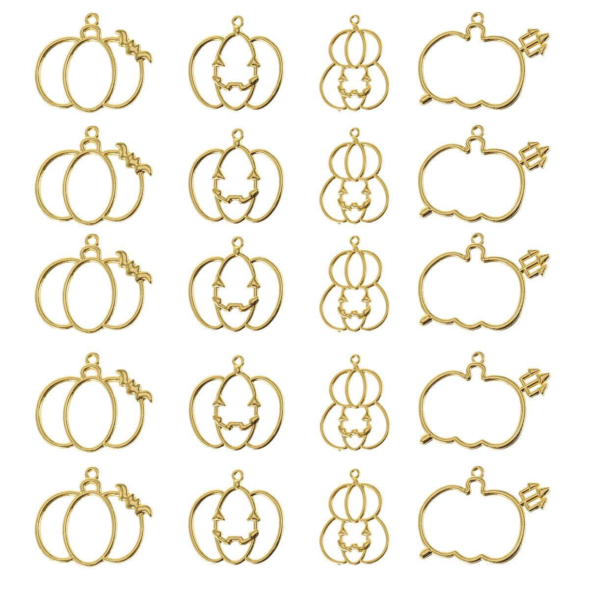 20Pcs DIY Pumpkin Resin Pendan - Resin Jewelry Kit recensie en prijs
