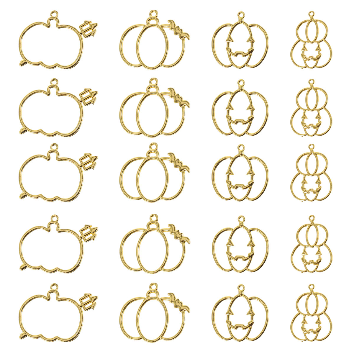 20Pcs DIY Pumpkin Resin Pendan - Resin Jewelry Kit recensie en prijs