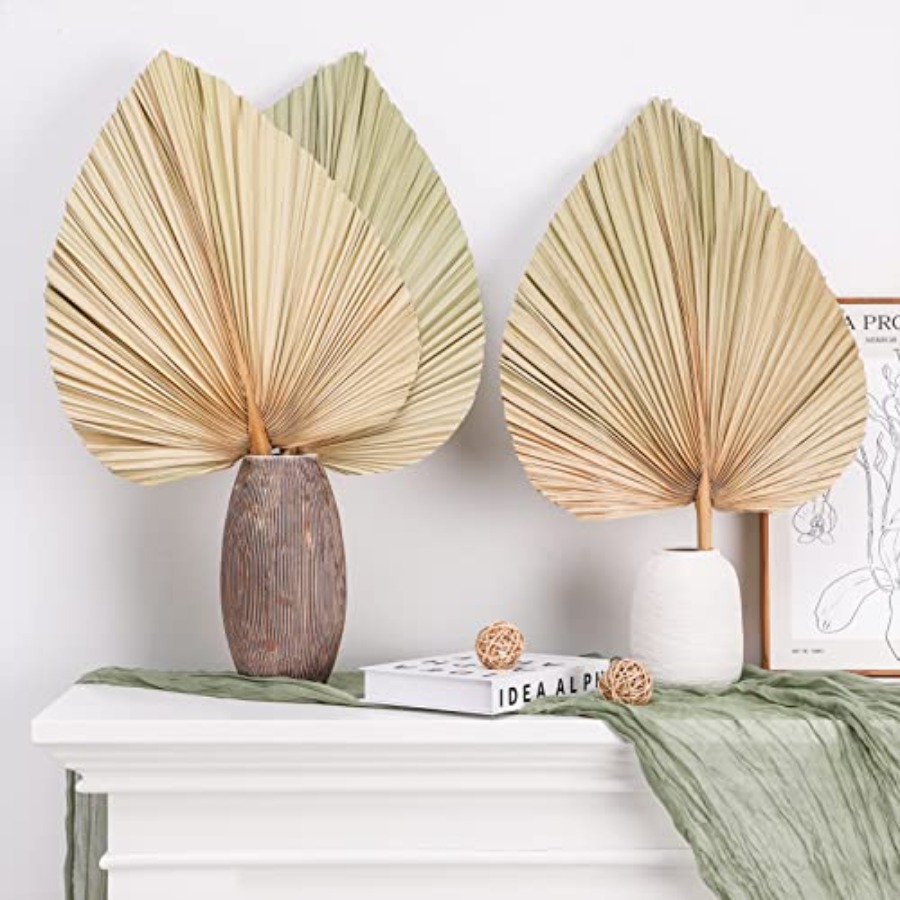 10 Large Bulk Boho Dried Palm  - Dried Flower Bulk recensie en prijs