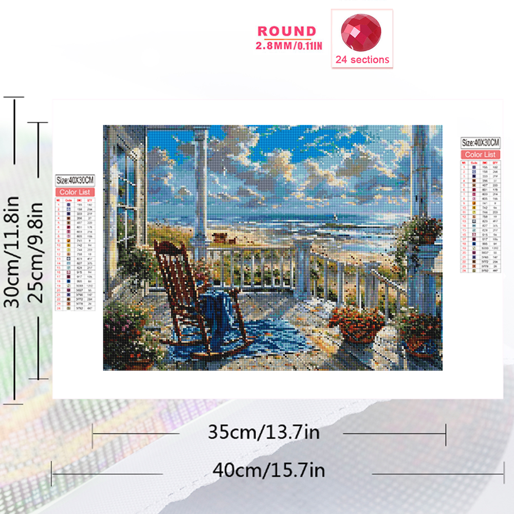 1PC frameless  Full Square Rou - Resin Craft Supplies recensie en prijs