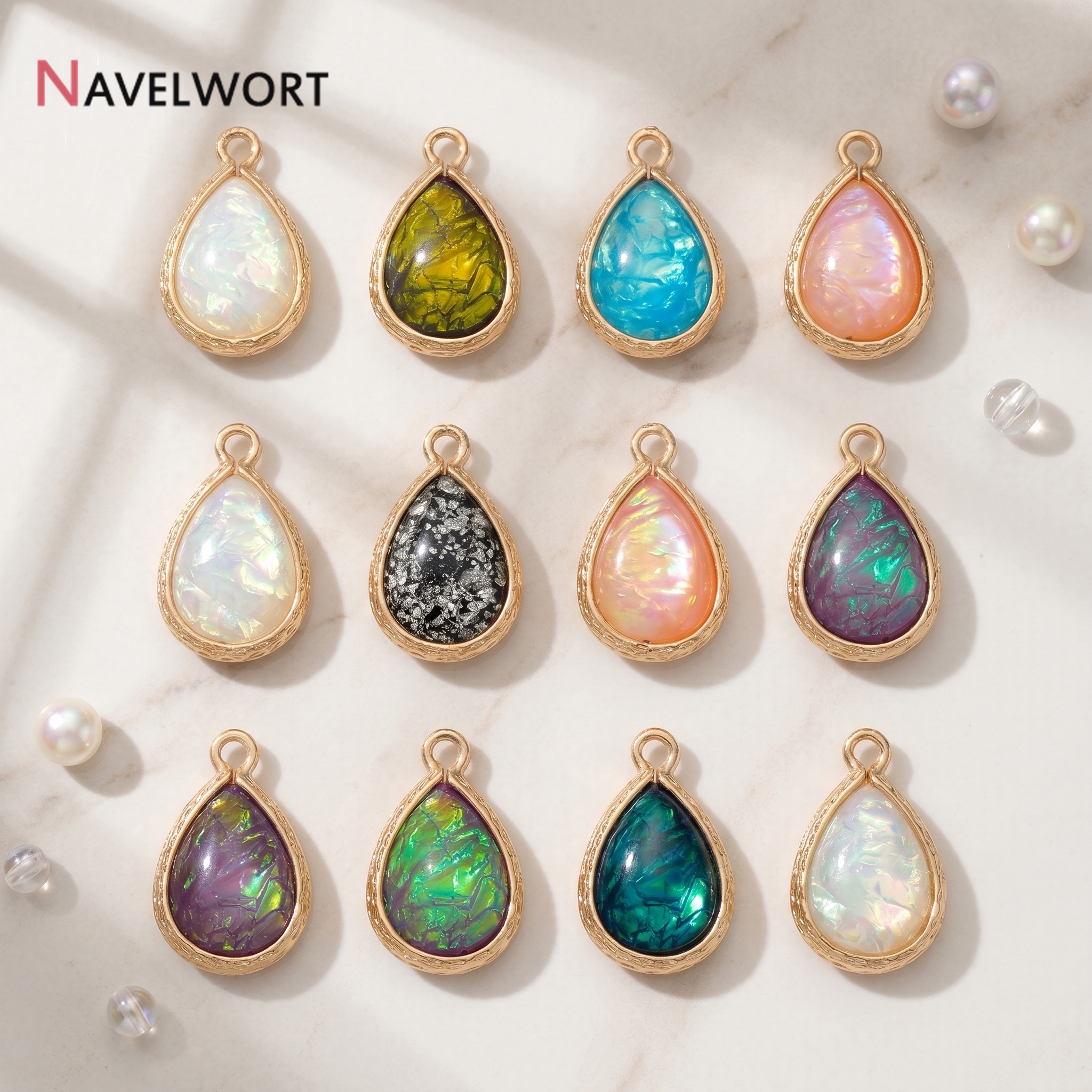 18K Gold Plated Brass With Res - Resin Craft Projects recensie en prijs