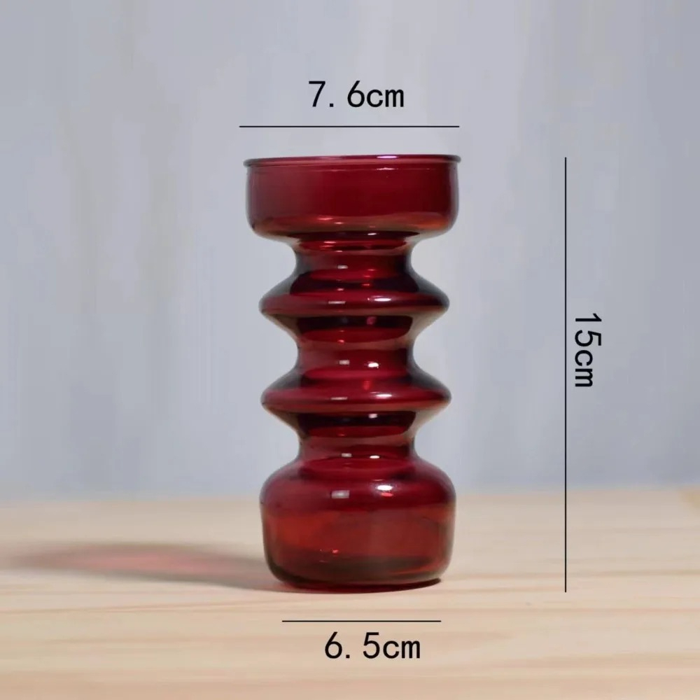 Colorful Vases Glass Ornaments - Dried Flower Bulk recensie en prijs