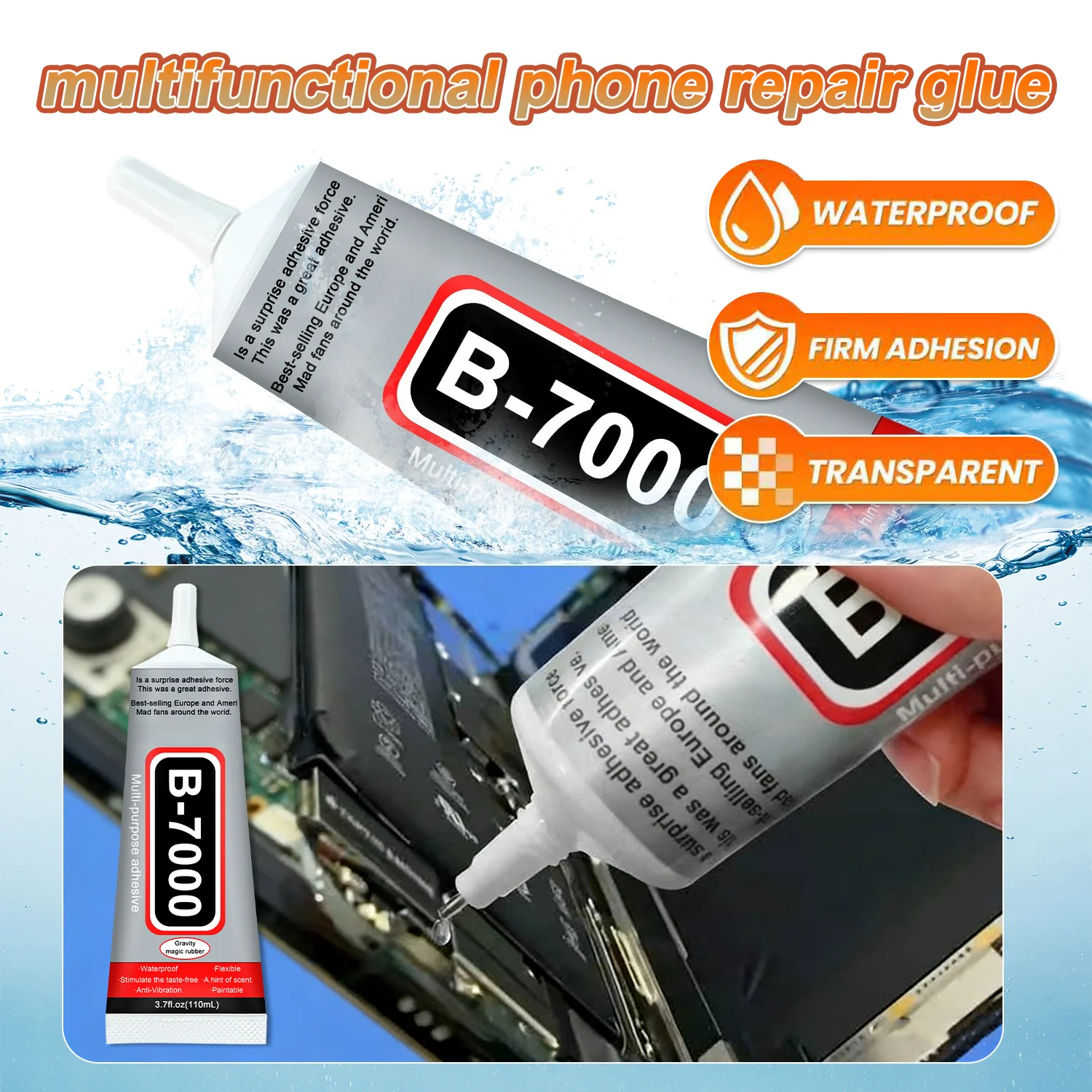 1-10Pcs B-7000 Super Glue Lool - Crafting Resin recensie en prijs