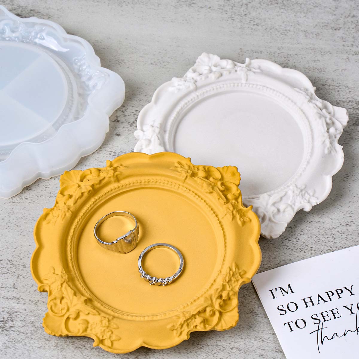 Round Relief Storage Tray Sili - Coaster Mold Round recensie en prijs