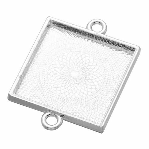 Onebeading Fit 25x25mm Square  - Bezels Set Pendant recensie en prijs