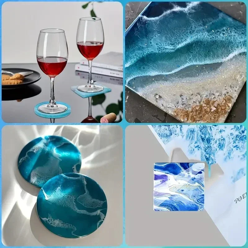 5Pcs/Set DlY Epoxy Resin Cup C - Silicone Mold Tray recensie en prijs