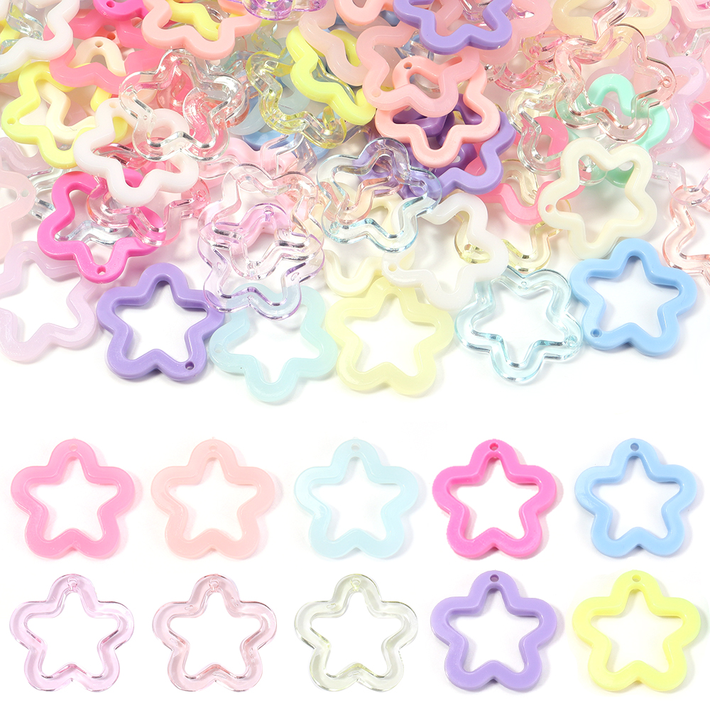 30pcs/lot Colorful Acrylic Sta - Resin Craft Projects recensie en prijs