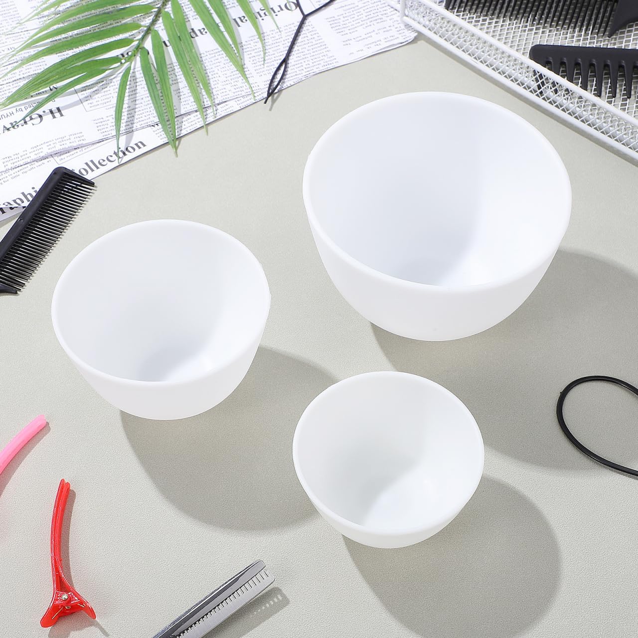 3pcs/set Silicone Bowls White  - Mixing Cup Silicone recensie en prijs