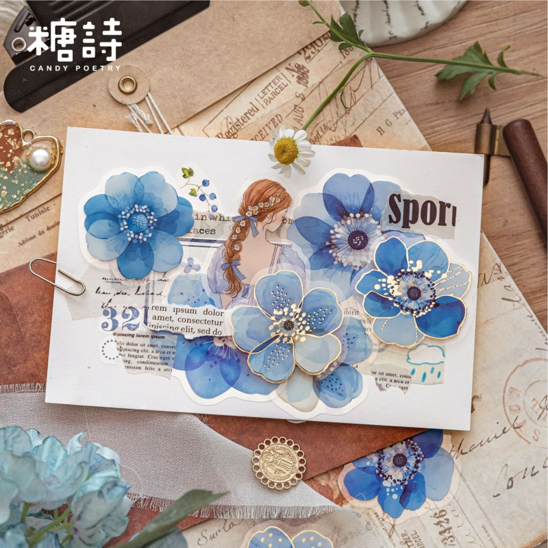 40 Sheets Vintage Gorgeous Flo - Gold Foil Flakes recensie en prijs