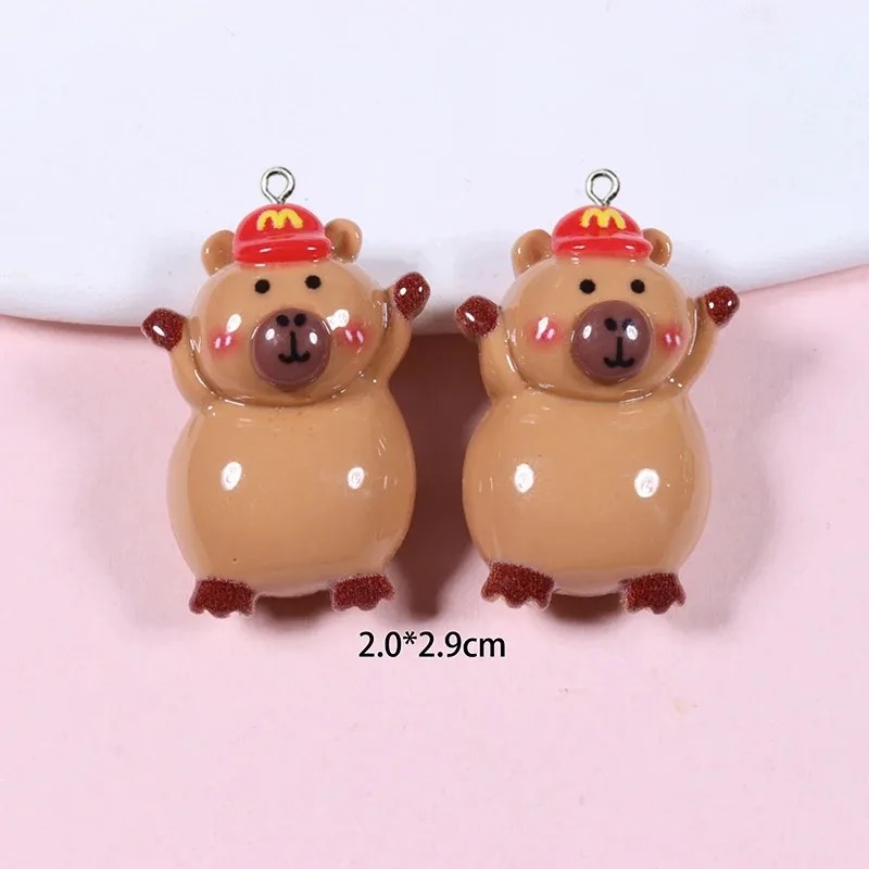 10Pcs Glossy Flatback Capybara - Resin Craft Supplies recensie en prijs