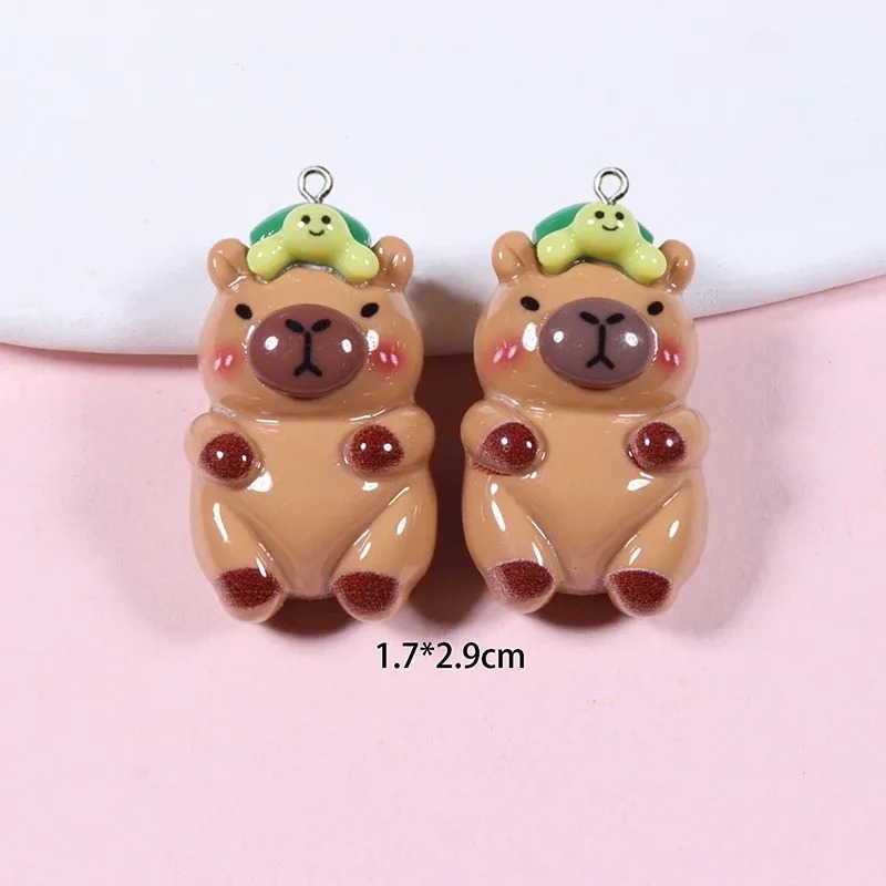 10Pcs Glossy Flatback Capybara - Resin Craft Supplies recensie en prijs
