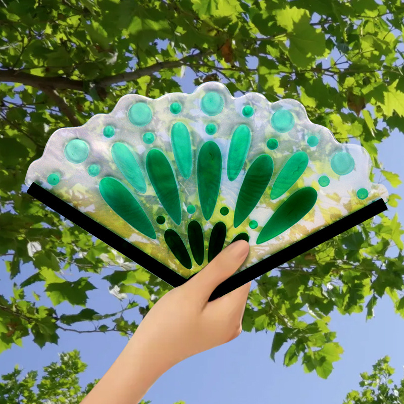 DIY Chinese Folding Fan Silico - Resin Ocean Wave Mold recensie en prijs