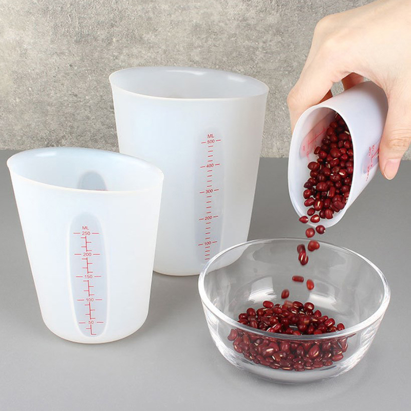 125/250/500ml Silicone Measuri - Mixing Cup Silicone recensie en prijs