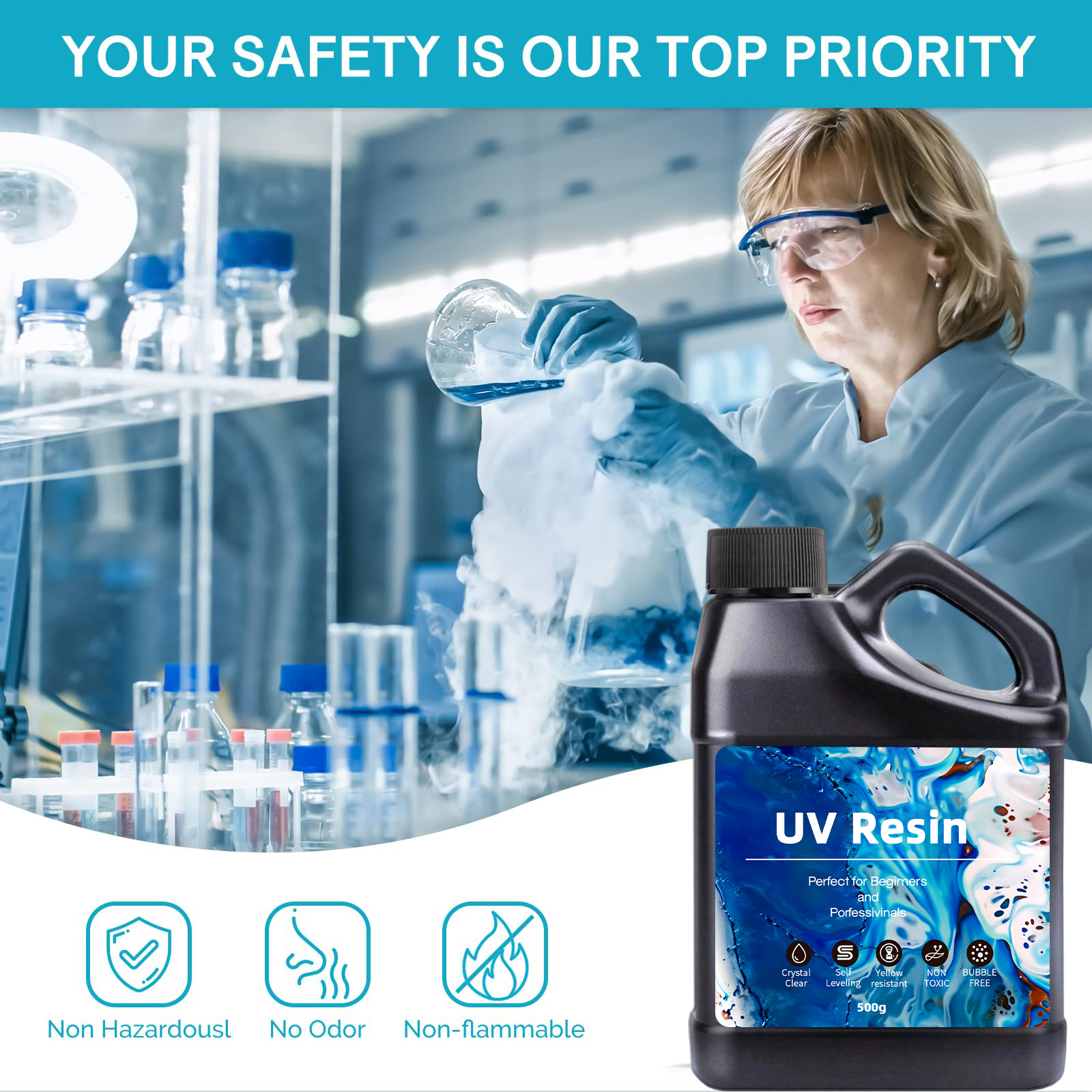 UV Resin 500-1000g -Bulk Upgra - Epoxy Uv Resin Kit recensie en prijs