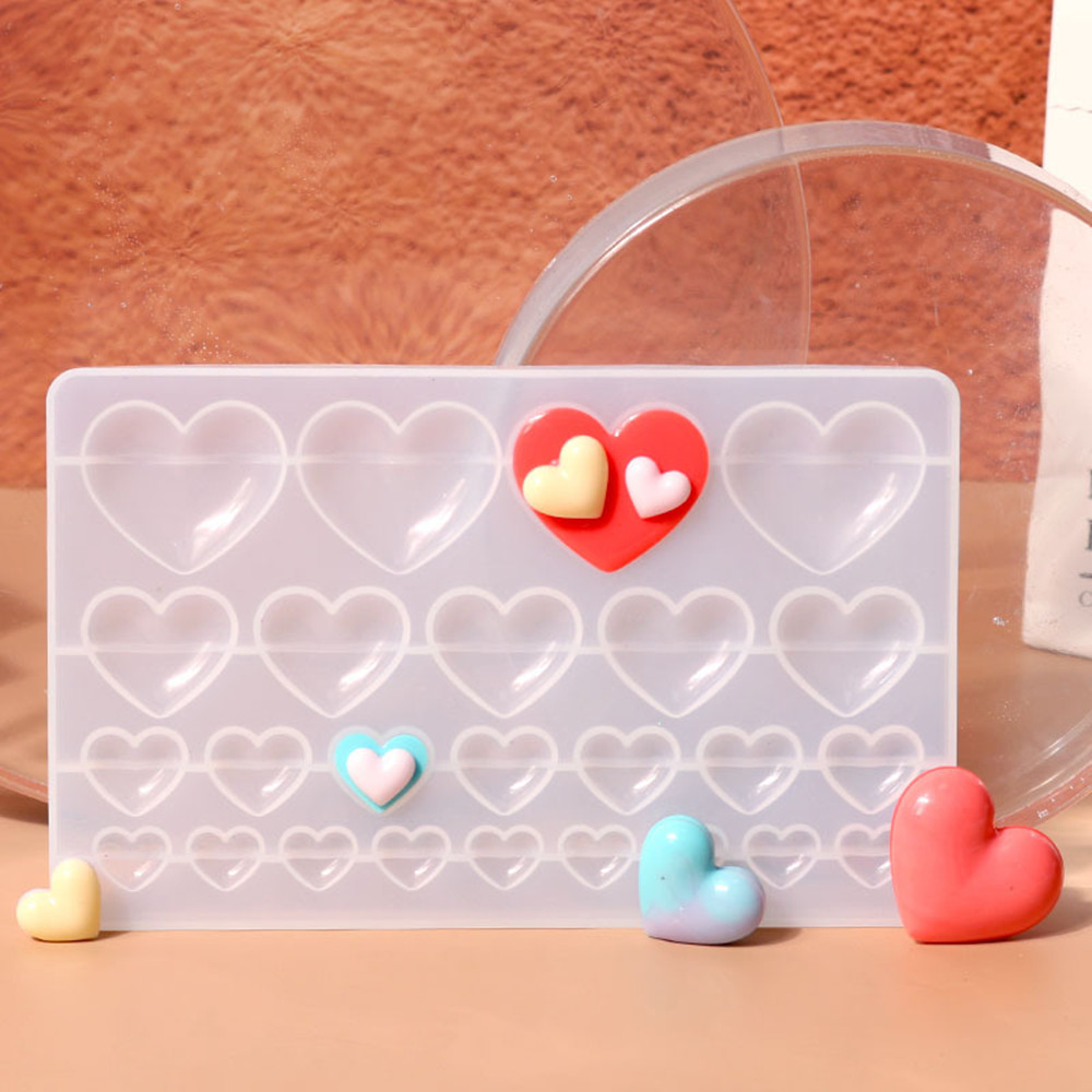 Love Heart Silicone Mold Jewel - Resin Craft Ideas recensie en prijs