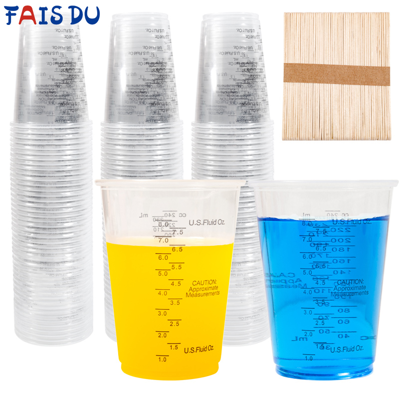 FAIS DU 8oz Disposable Measuri - Mixing Cup Silicone recensie en prijs