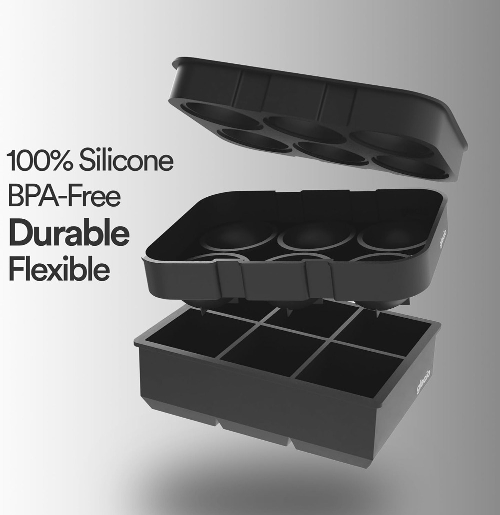 Silicone Ice Cube Trays – Larg - Silicone Mold Tray recensie en prijs