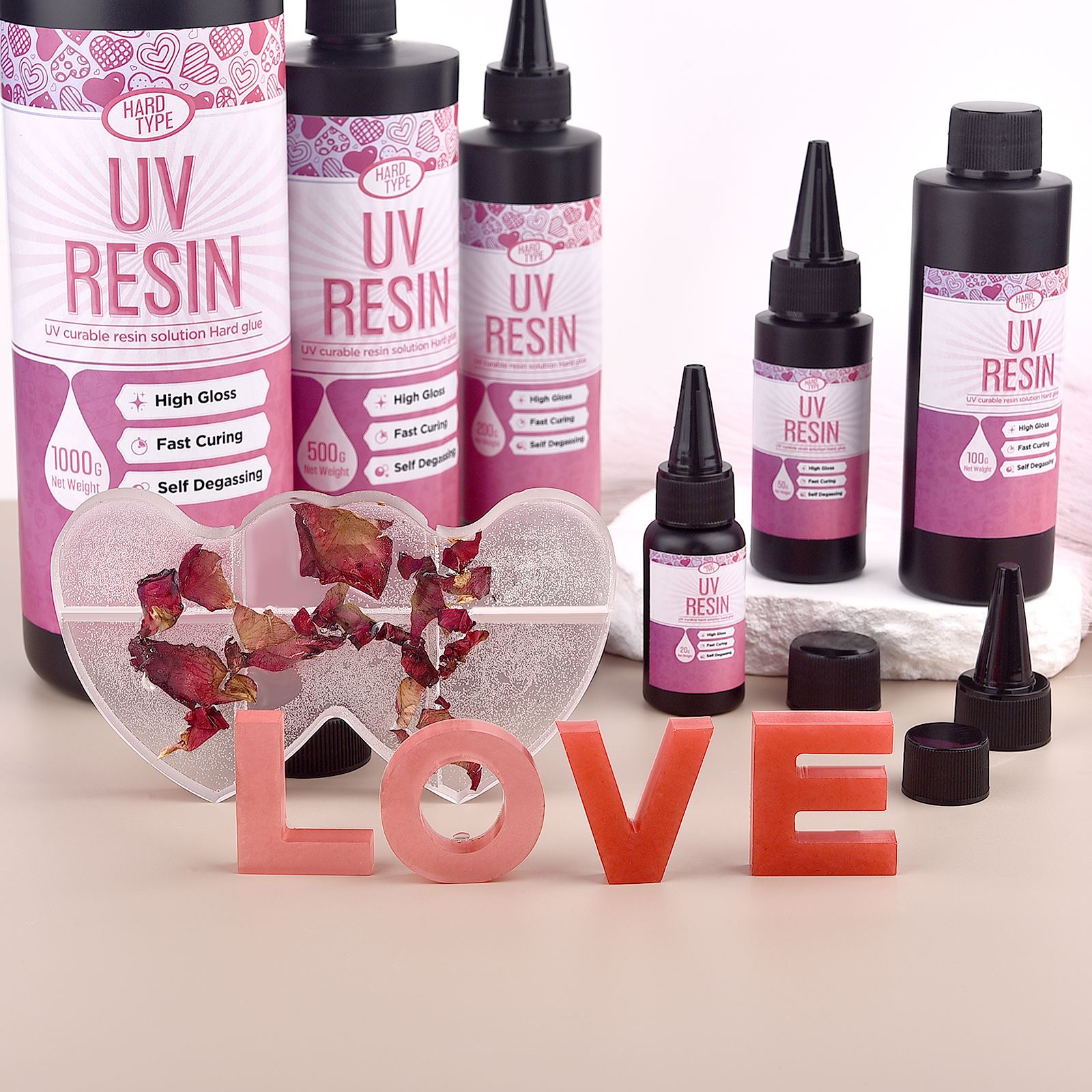 UV Resin Glue Transparent Epox - Epoxy Uv Resin Kit recensie en prijs