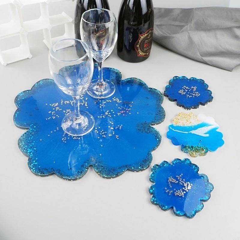 5Pieces Large Flower Resin Mol - Geode Mold Silicone recensie en prijs