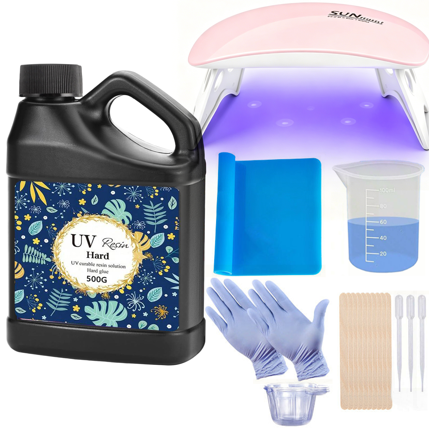 Crystal Clear&Low Odor,UV Ligh - Epoxy Uv Resin Kit recensie en prijs