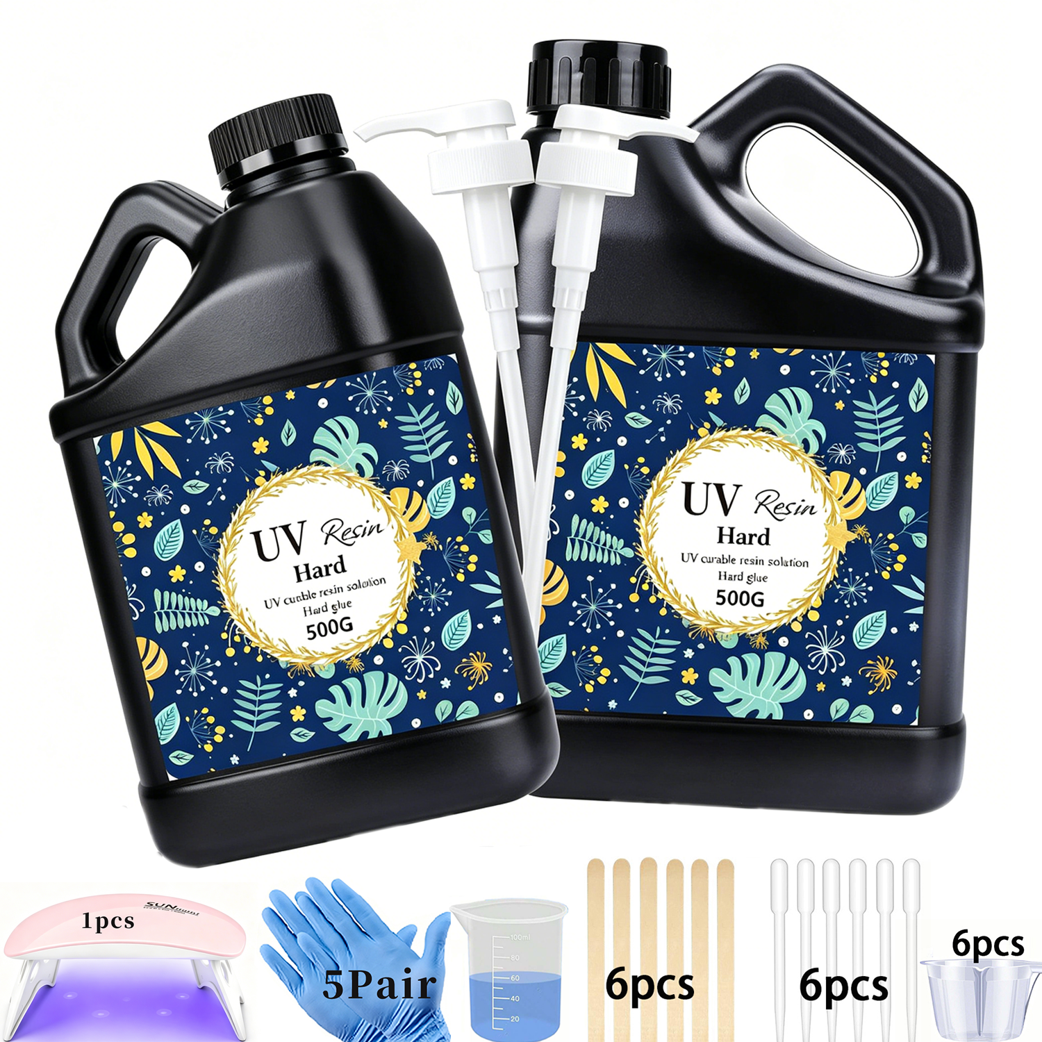 Crystal Clear&Low Odor,UV Ligh - Epoxy Uv Resin Kit recensie en prijs