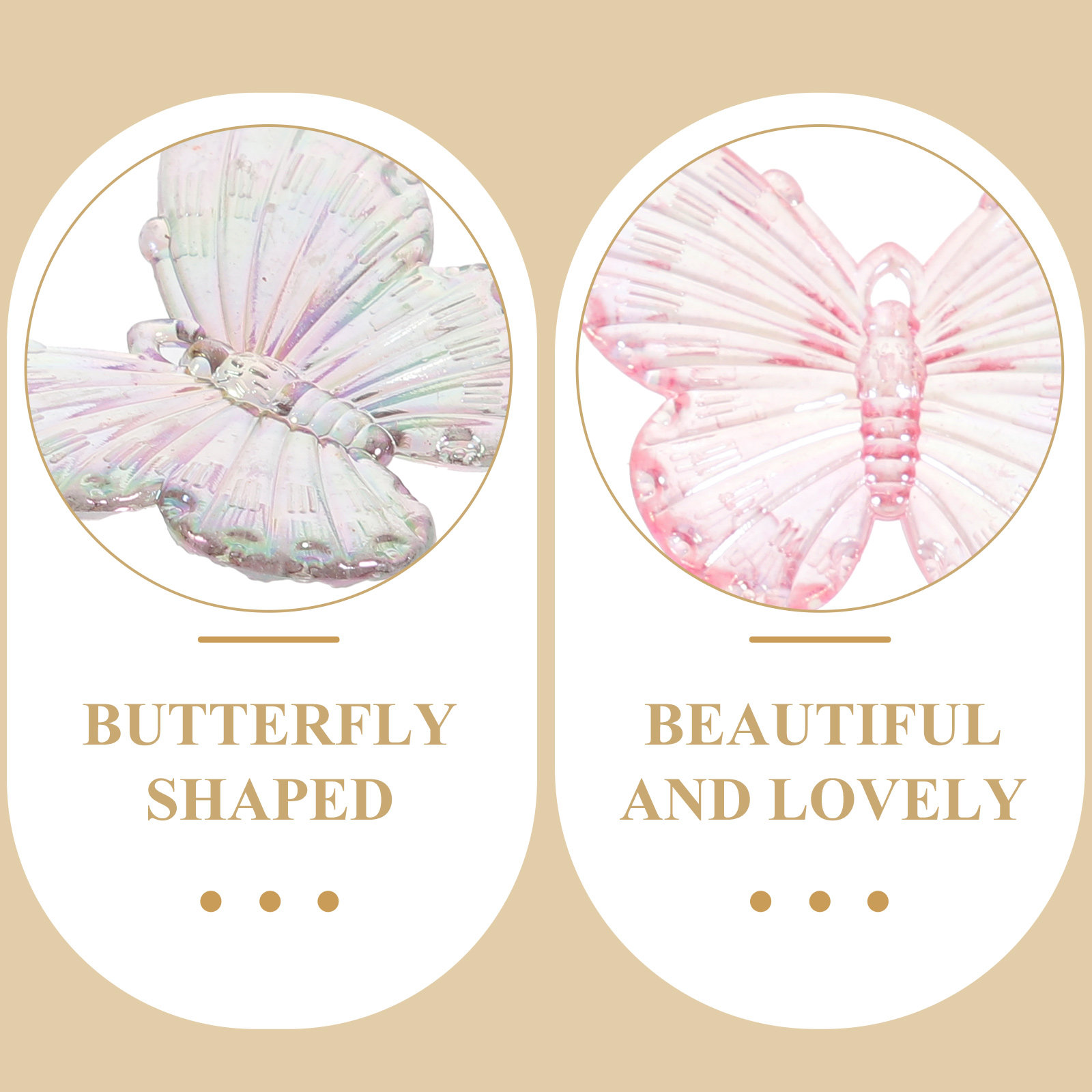 40Pcs Electroplated Butterfly  - Resin Craft Supplies recensie en prijs