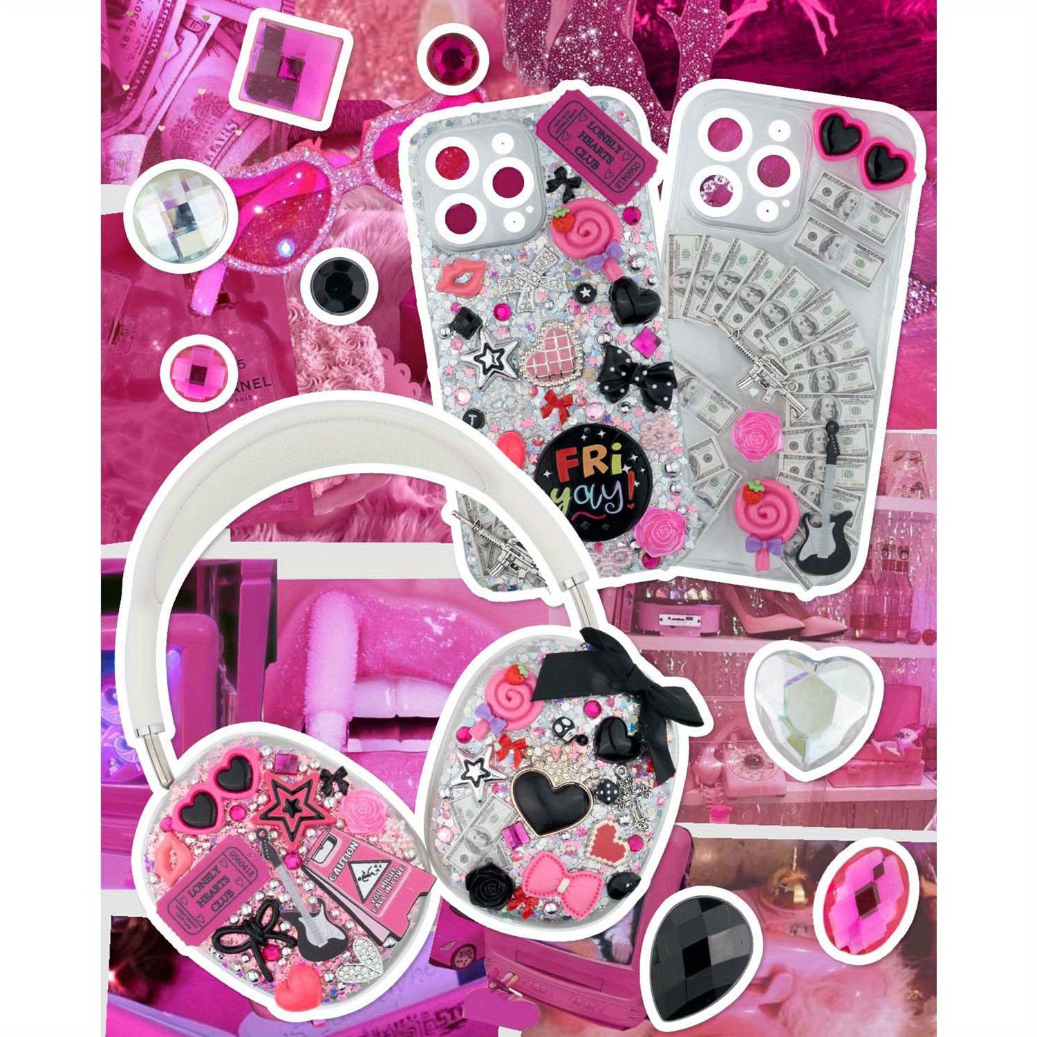 2380 Pcs DIY Jewelry Charm Mix - Resin Jewelry Kit recensie en prijs