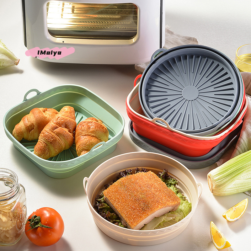 Square Foldable Air Fryer Sili - Silicone Mold Tray recensie en prijs