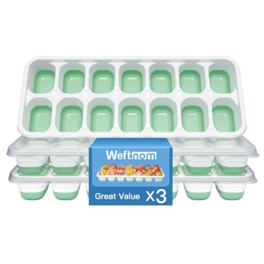 Ice Cube Tray with Lid, 3 Pack - Silicone Mold Tray recensie en prijs