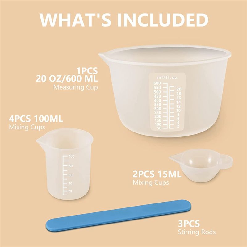 AA94-Silicone Cups Resin Suppl - Mixing Cup Silicone recensie en prijs