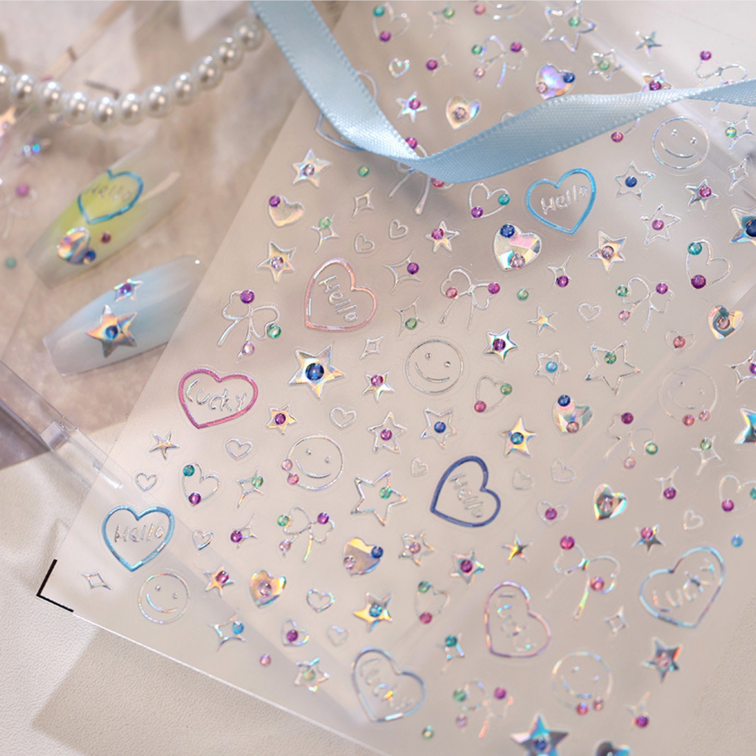 Holographic Dopamine Nail Deca - Gold Foil Flakes recensie en prijs