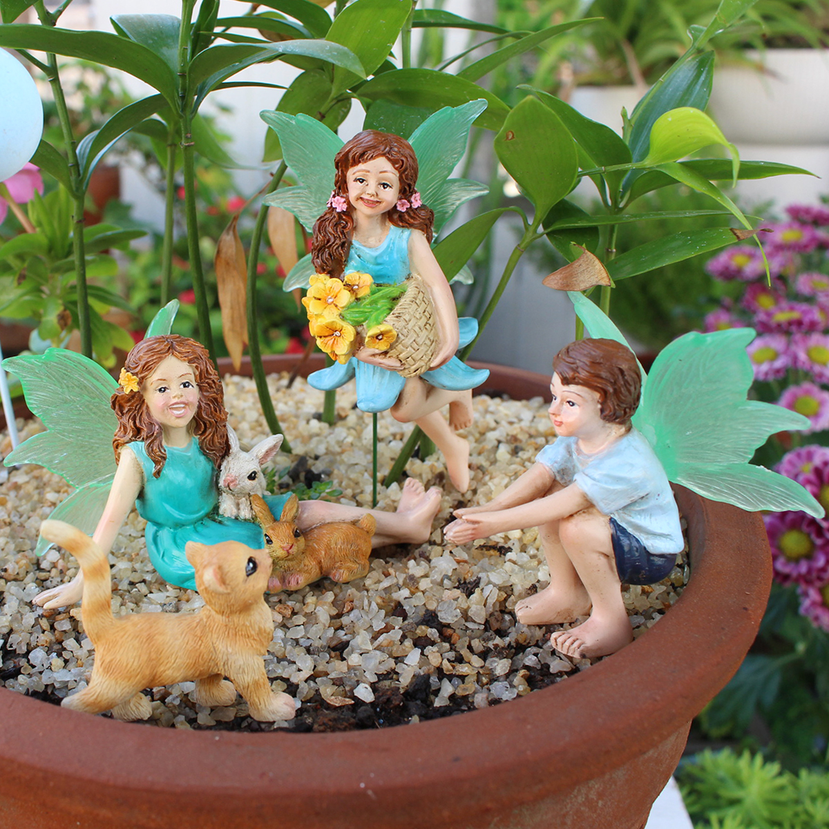 4pc Flower Fairy and Animal Pa - Resin Craft Ideas recensie en prijs