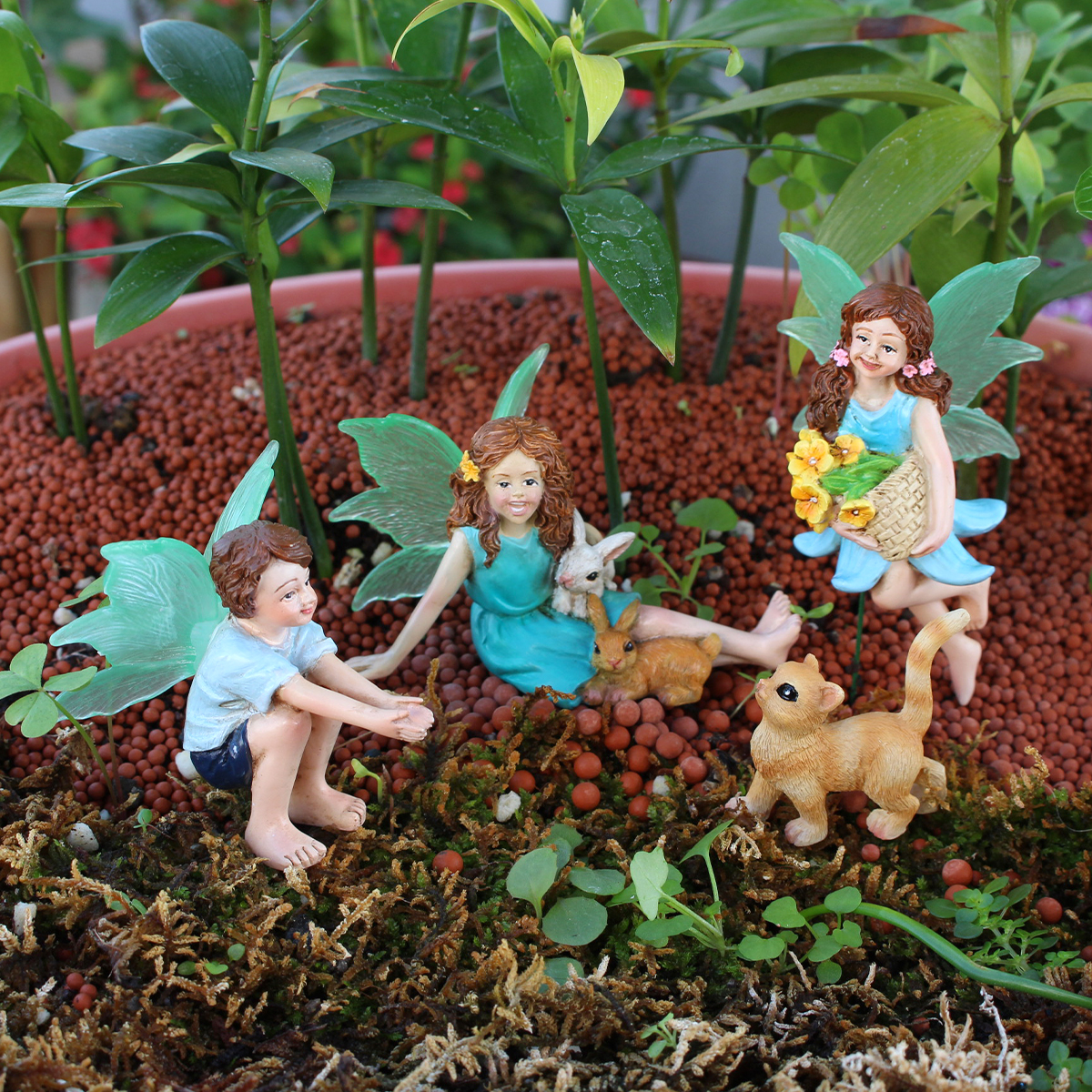 4pc Flower Fairy and Animal Pa - Resin Craft Ideas recensie en prijs