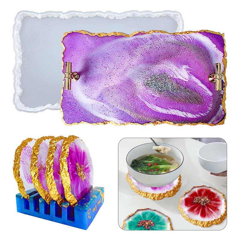 DM413 Drusy Coaster Resin Mold - Resin Craft Ideas recensie en prijs