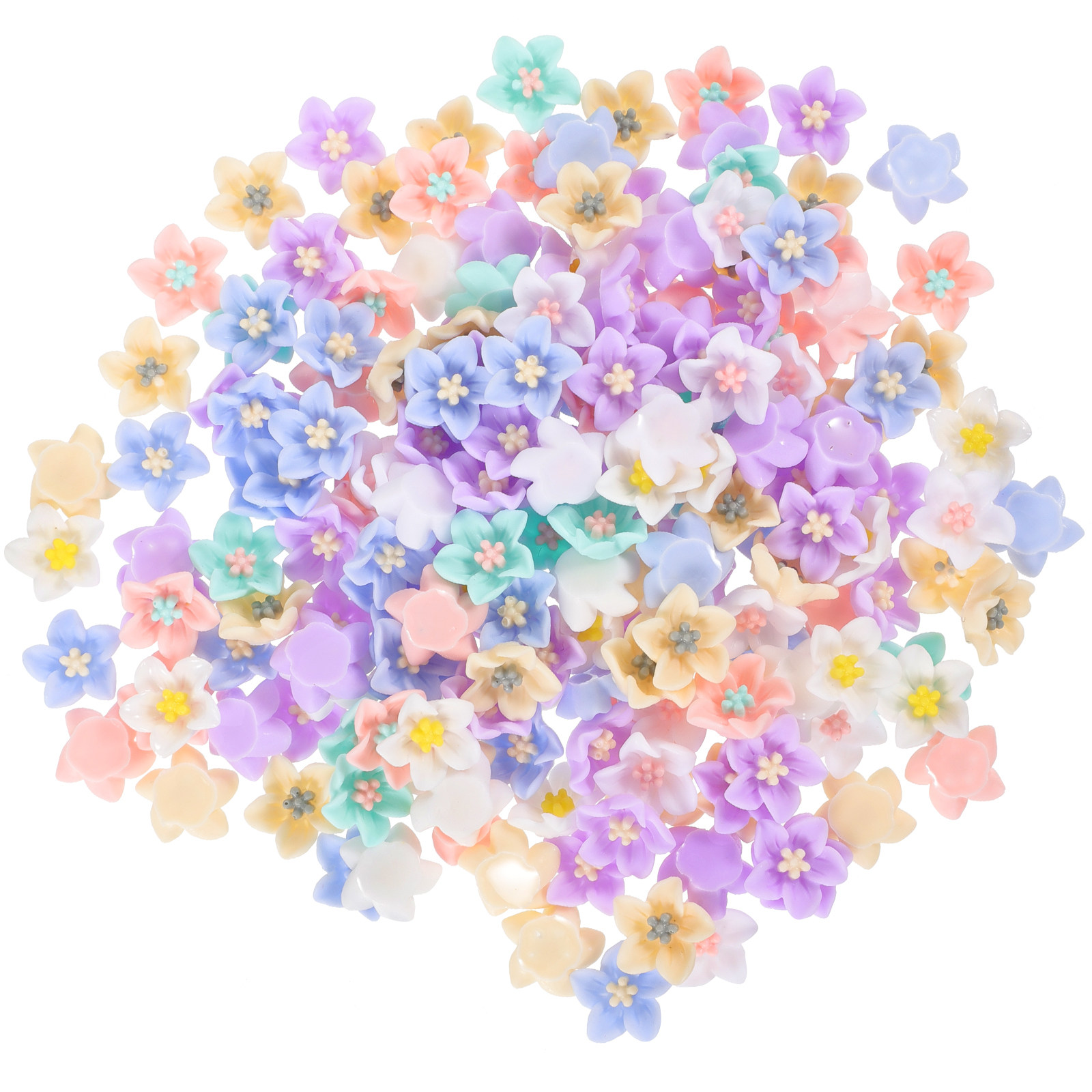 200Pcs Tiny Flower Resin Charm - Resin Craft Supplies recensie en prijs