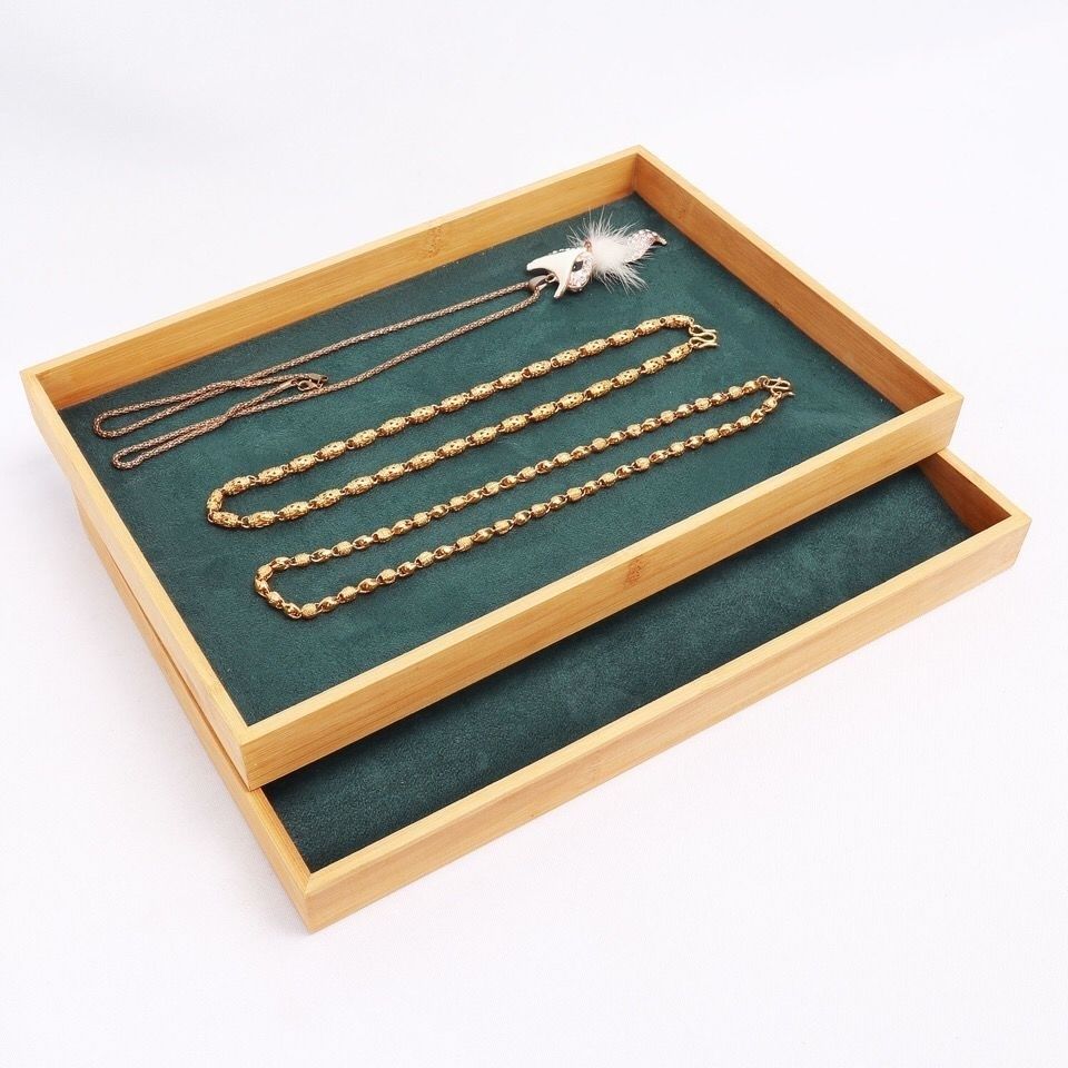 Dark Green Velvet Bamboo Jewel - Wood Ring Blank recensie en prijs
