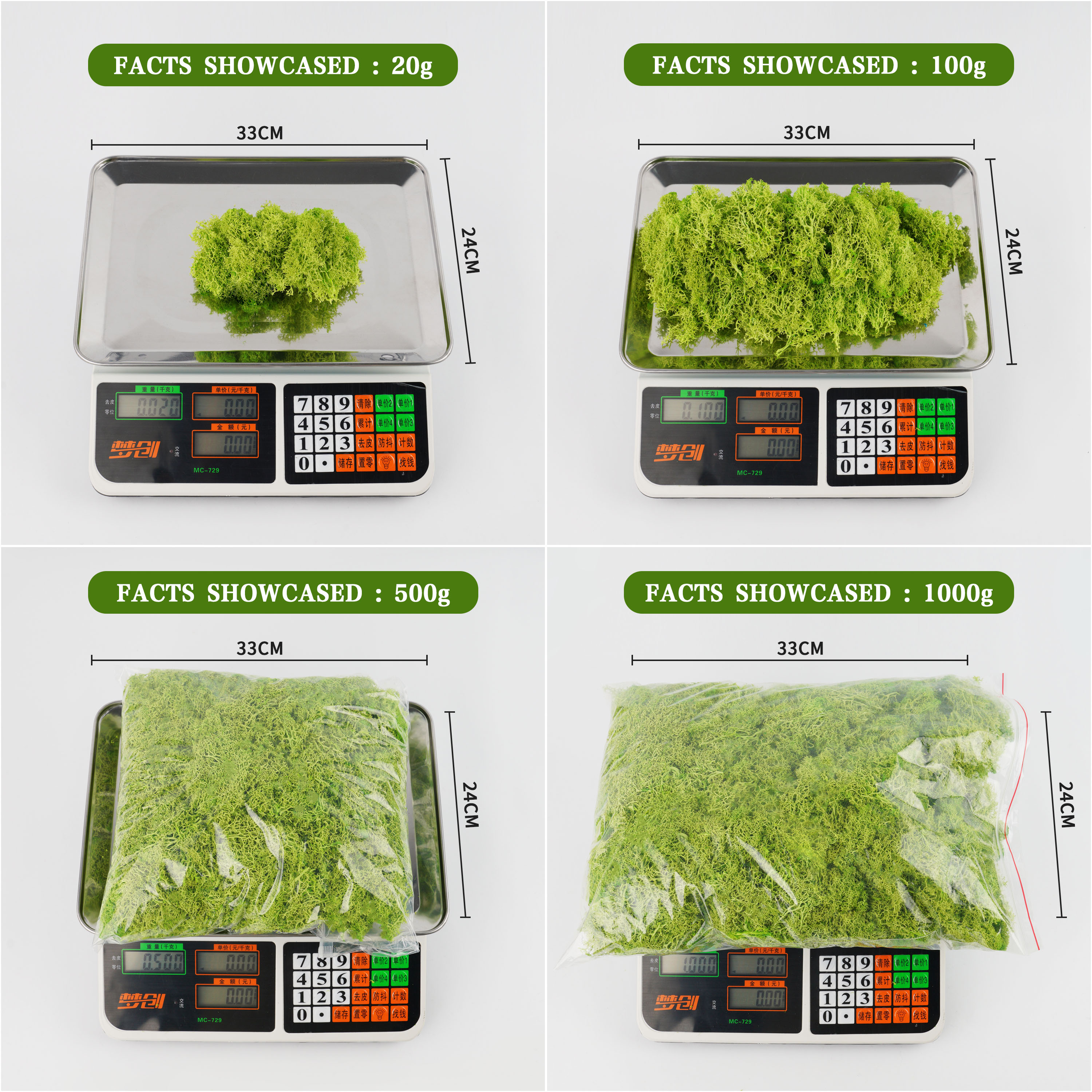 20g Artificial Green Plants Et - Terrarium Moss Art recensie en prijs