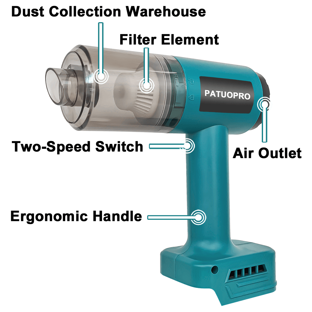 Mini Brushless Handheld Vacuum - Vacuum Chamber Small recensie en prijs