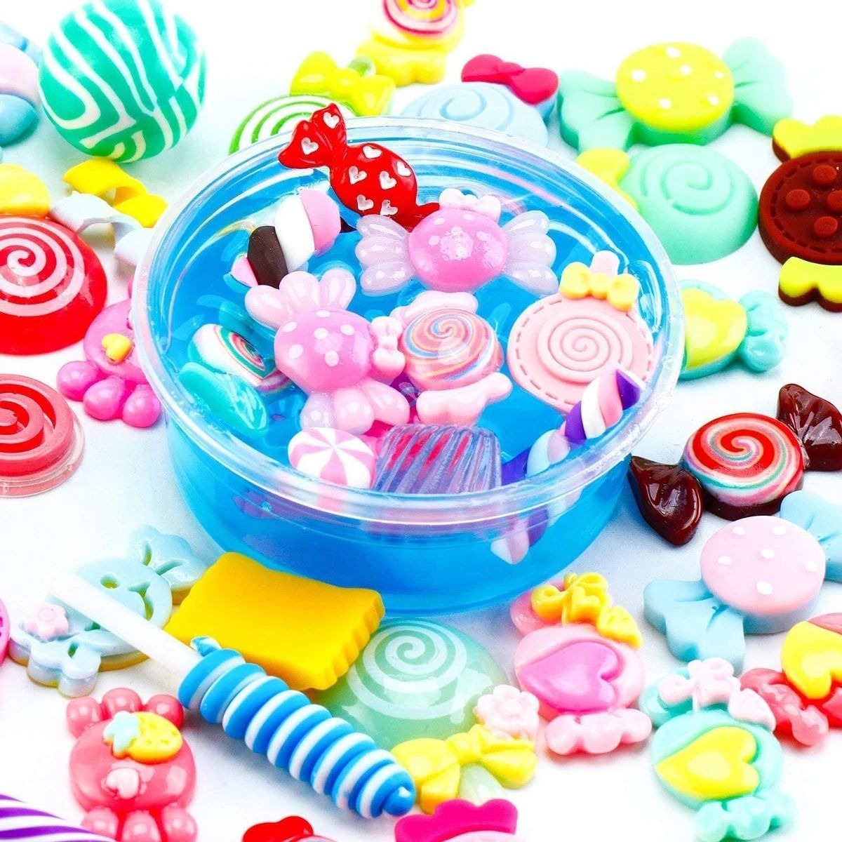 30pcs Random Candy Slime Charm - Resin Jewelry Kit recensie en prijs