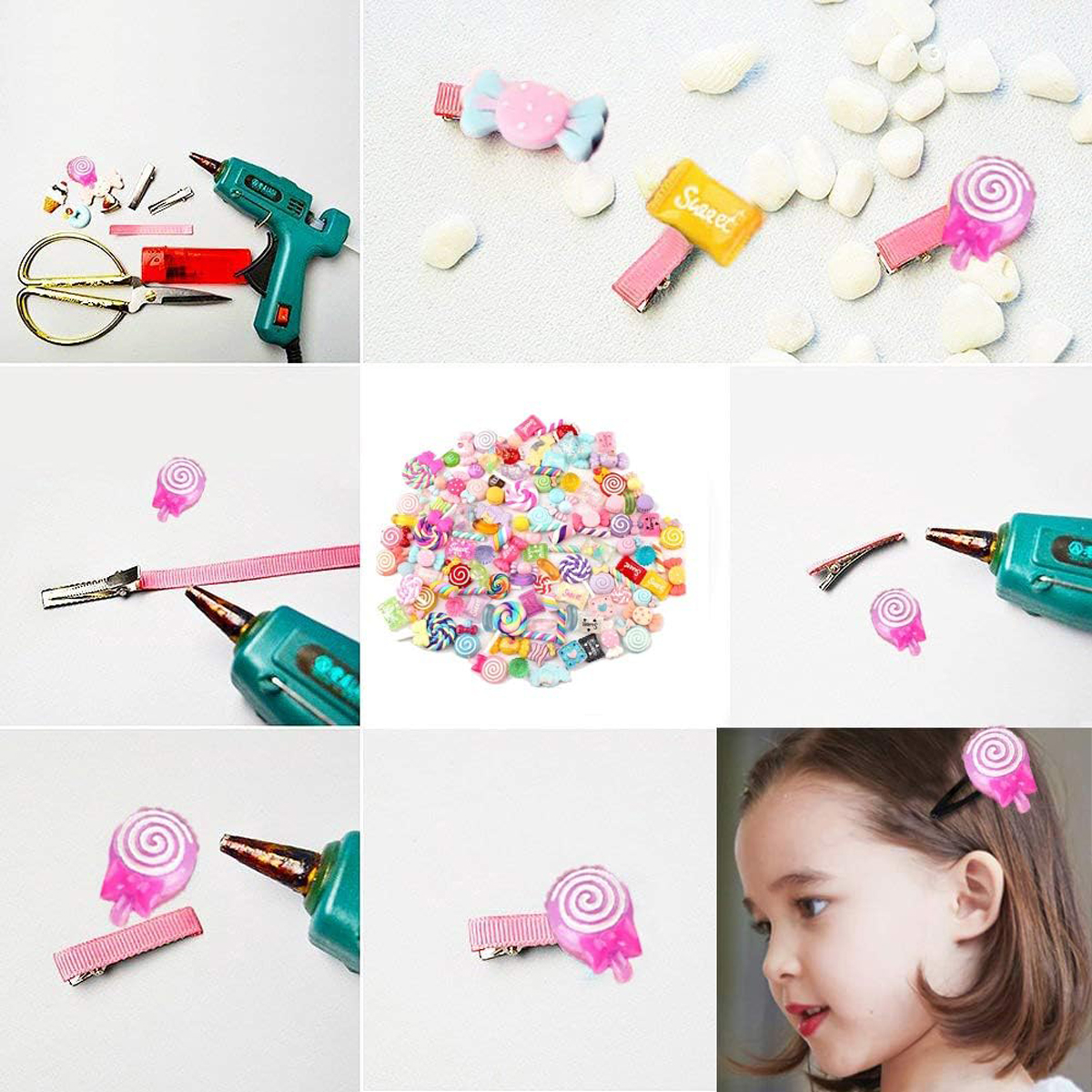 30pcs Random Candy Slime Charm - Resin Jewelry Kit recensie en prijs