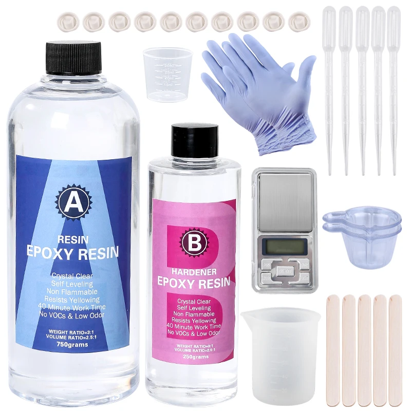 Epoxy Resin Kit Crystal Clear  - Mixing Cup Silicone recensie en prijs