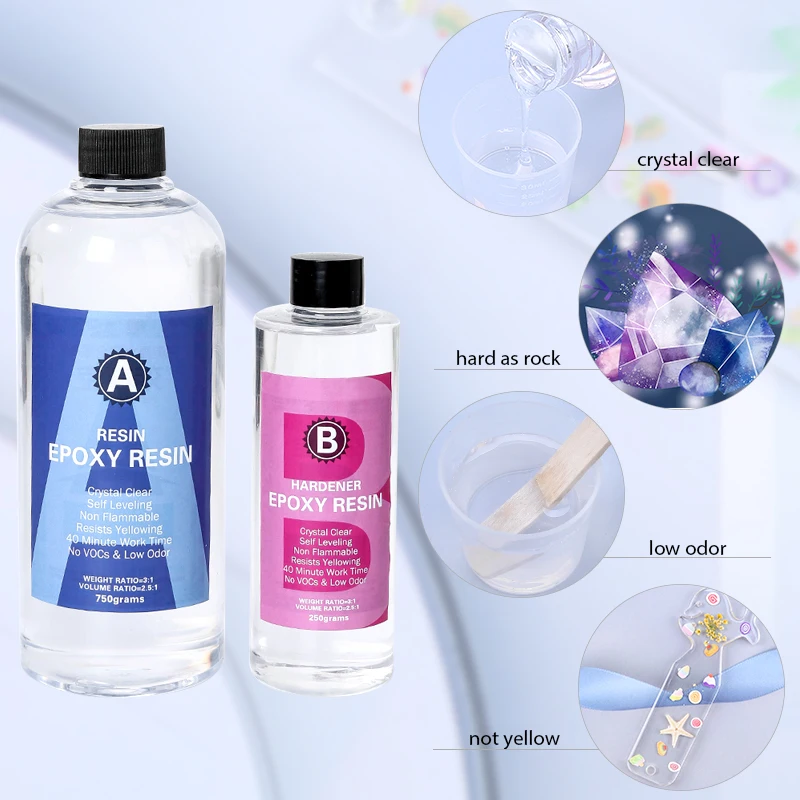 Epoxy Resin Kit Crystal Clear  - Mixing Cup Silicone recensie en prijs