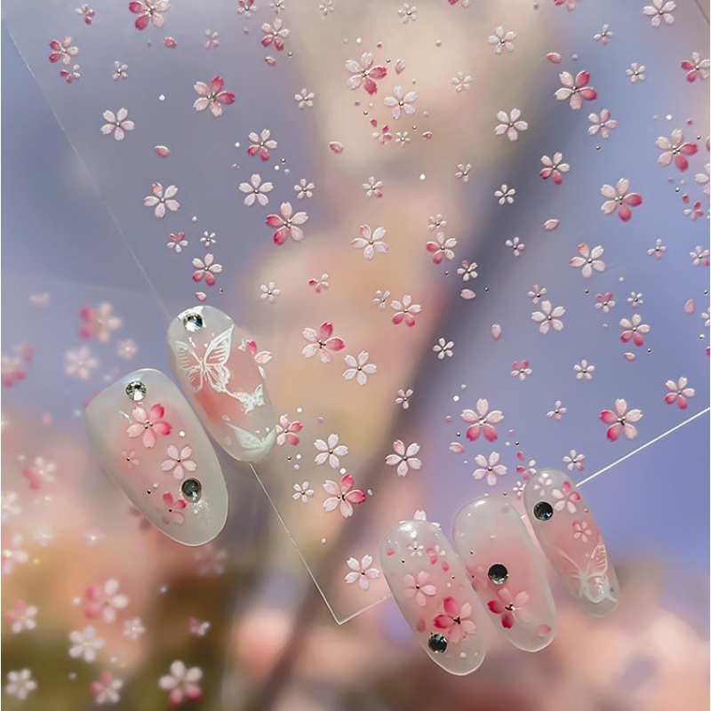 1pc Tulip Nail Stickers Exquis - Gold Foil Flakes recensie en prijs