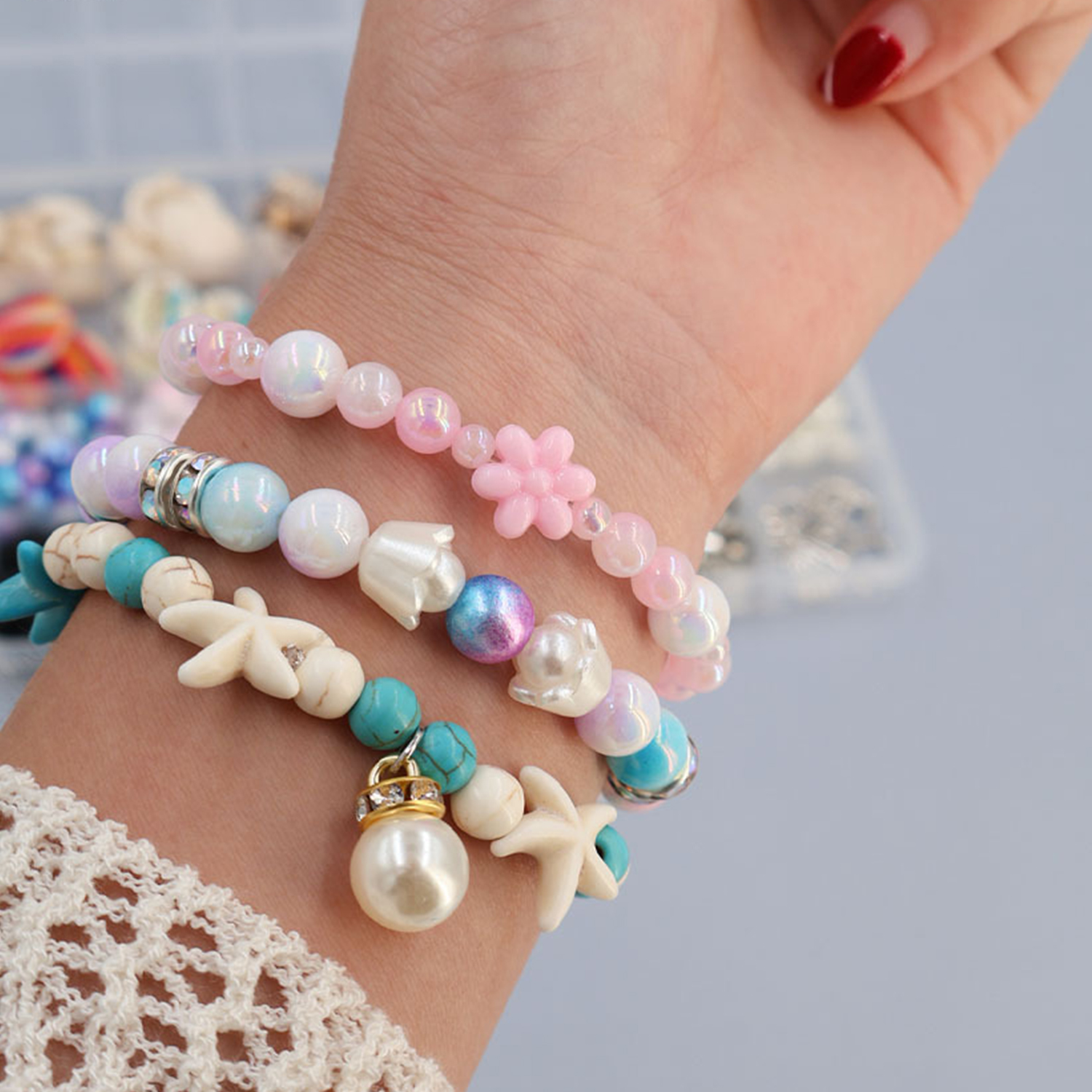 Ocean-themed resin beading set - Resin Jewelry Kit recensie en prijs
