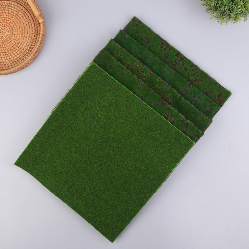 1Pcs Grass Mat Green Artificia - Terrarium Moss Art recensie en prijs