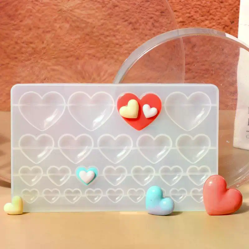 Silicone Mold Heart Shape Pend - Resin Craft Workshop recensie en prijs