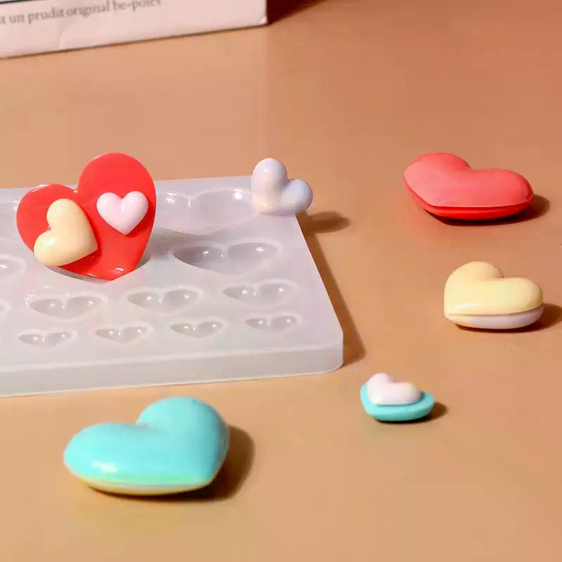 Silicone Mold Heart Shape Pend - Resin Craft Workshop recensie en prijs