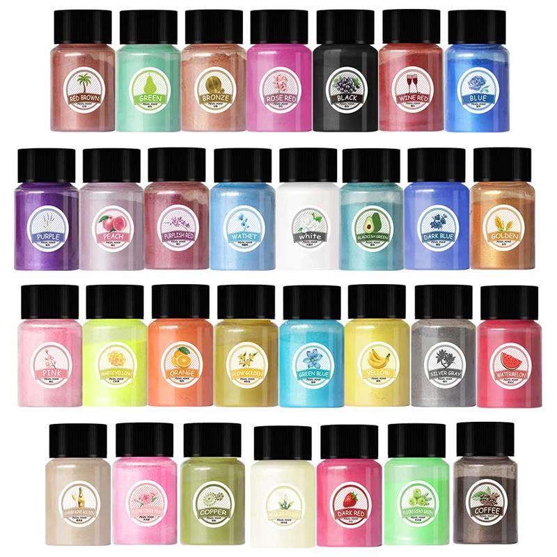 10g Pearlescent Powder Resin P - Resin Pigment Set recensie en prijs
